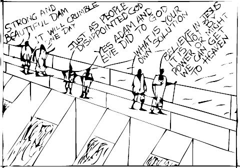 Sowercartoons NOT BY POWER OR MIGHT