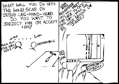 Sowercartoons Pull out the nail hole