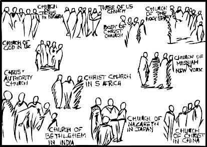 Sowercartoons Jesus the head of the church