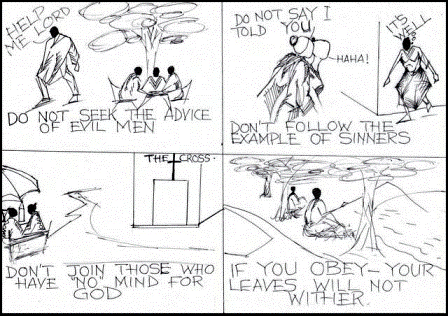 Sowercartoons TRUE HAPPINESS IS IN CHRIST