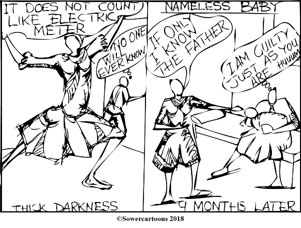 Sowercartoons SIN COMES OUT PUBLICLY (2)