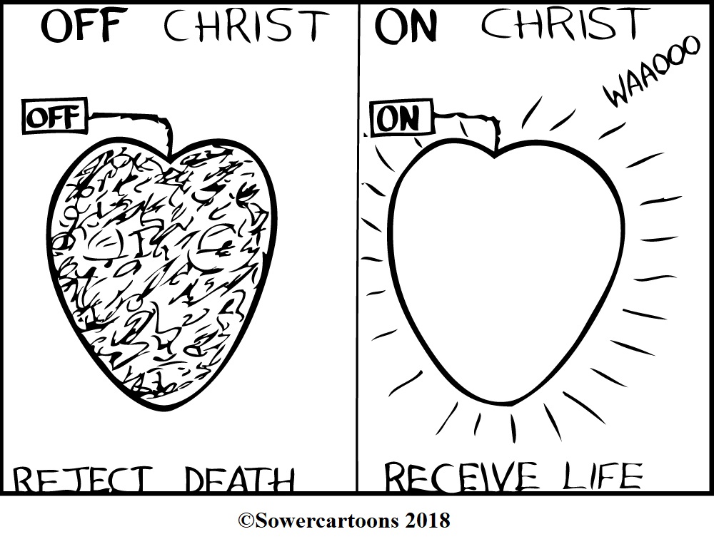 Sowercartoons PLUG YOUR LIFE INTO CHRIST